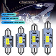BEAUTYSTARTING CANBUS LED Car Bulb Festoon 31mm 36mm 39mm 42mm C10W C5W 3570 Chip Car Interior Readi