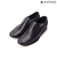 MATINO SHOES รองเท้าชายคัทชูหนังแท้ รุ่น MC/B 4453 - BLACK