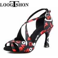 【On Sale】 Loogtshon Latin Water Platform Dancing Shoes Woman Shoes High Heels Jazz Shoes