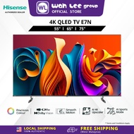 Hisense 55 65 85 inch 4K Quantum Dot ULED Google TV / QLED / HDR10 / Dolby Vision Atmos / 120 HRR E7