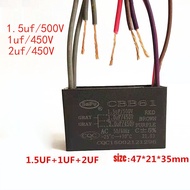 CBB61 CAPACITOR 1.5uf/1uf/2uf (5 WIRES) FOR CEILING FAN  f Fan Capasitor Motor Capacitor Fan 8uf cbb
