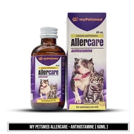 BC-60ML MYPETSMED ALLERCARE ANTIHISTAMINE BANANA FLAVOR CETIRIZINE AND PROBIOTICS FOR DOGS AND CATS