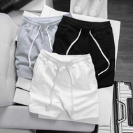 Flannel Shorts – Men's Elastic Waist Fleece Shorts – Elegant & Basic by MANTINO