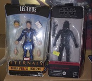 (盒殘精選) Marvel legends series hasbro eternals 永恆族 ikaris (HK80) & Star Wars Black Series Elite Squad 