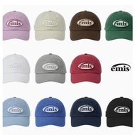 [EMIS] TONE ON TONE Wappen Ball Cap (8 Colors left)