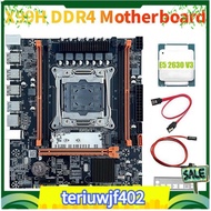 【●TI●】X99H Desktop Motherboard+E5 2630 V3 CPU B85 LGA2011-3 4X DDR4 REG ECC RAM Slots M.2 PCIE SATA3