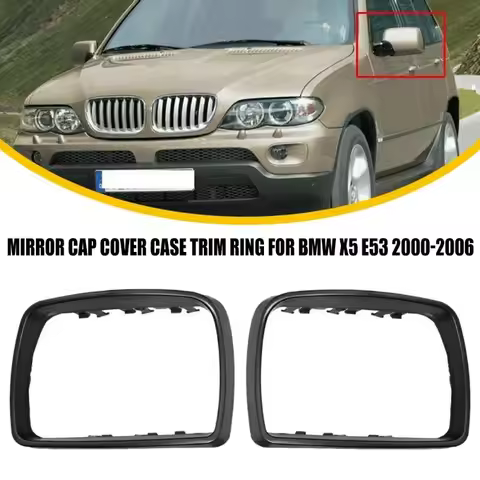 Rearview Mirror Housing Frame Left Right 51168254904 51168254903 for BMW E53 X5 3.0d/3.0i/4.4i 1999-