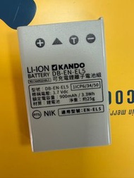 BSMI認證。NIKON EN-EL5 ENEL5 Coolpix P3 P4 P80 P90 P100 鋰電池