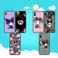 soft black Samsung Galaxy A81 A82 A91 M20 M30S M21 M31 M51 A57 A37 S25 FE Kuromi phone case