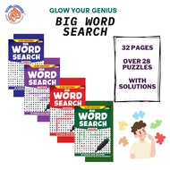 Book - BIG WORD SEARCH - Activity Book - Number - Children - Book Store - Kids - English - Word Sear