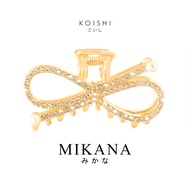 Mikana Koishi Metal Hair Clamp Accessories For Women fashion korean free shipping sale japanese bowknot pearl hair claw pin clip hairdress headdress gift box