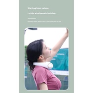 Bladeless Neck Fan Cooling Portable Rechargeable Neck Fan Super Strong Wind Student Fan Neck Fan Sum