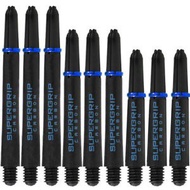 HARROWS CARBON DART SHAFT SUPERGRIP LOCKED - Aqua