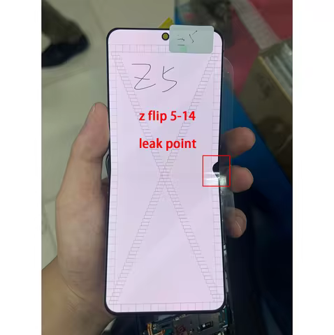 AAA+ Dynamic AMOLED For Samsung ZFlip 5 Defected Dot LCD Inner Screen For Z Flip 5 Display Touch Scr