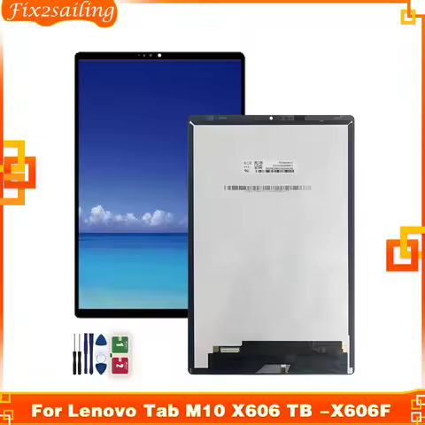 10.3" For Lenovo Tab M10 FHD Plus TB-X606F TB-X606X TB-X606 LCD Display Touch Screen Digitizer Assem