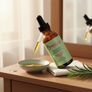 American Mielle Rosemary & Mint Hair Oil:、、、 Minyak Rambut Mielle Rosemary & Pudina (AS): Menguatkan