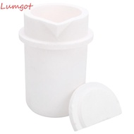 MERY Fused Quartz Crucible, High Temperature Resistant 1kg Capacity Melting Crucible Cup, High Purit