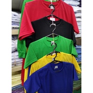 Baju Tshirt Plain Color Budak Sekolah Rendah Sukan Pakai