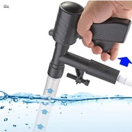 GoGoHome  Aquarium Water Changer Multifunctional Gravel Cleaner Fish Waste Suction Siphon Tool for 5