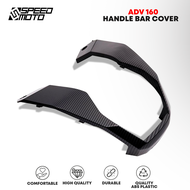MOKOTO ADV 150 / ADV 160 HANDLE BAR MOUNT COVER CARBON / FORGED CARBON C-9812 FOR HONDA ADV150/160 M