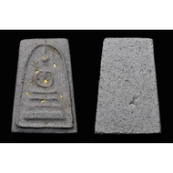 Phra Somdej Block Ket Tha Lu Sum Pin Yai 大模崇迪佛七片金，头顶穿过拱形模 2395Be（1853年制作） Phra Achan Saeng（啊赞多的师傅）