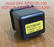 รีเลย์สตาร์ท isuzu 24V. NPR130150 NQR175 FRR190 DECA360 (แท้ถอดญี่ปุน)