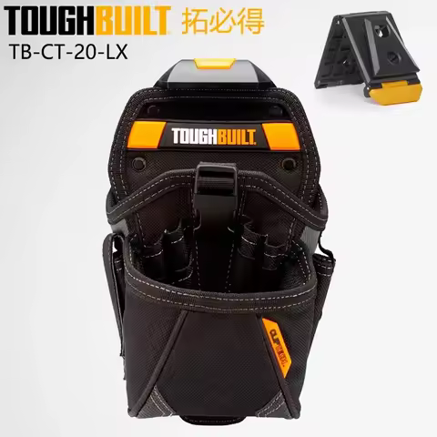 TOUGHBUILT TB-CT-20-LX Professional Electric Drill Belt Bag Durable Portable Storage Toolkit