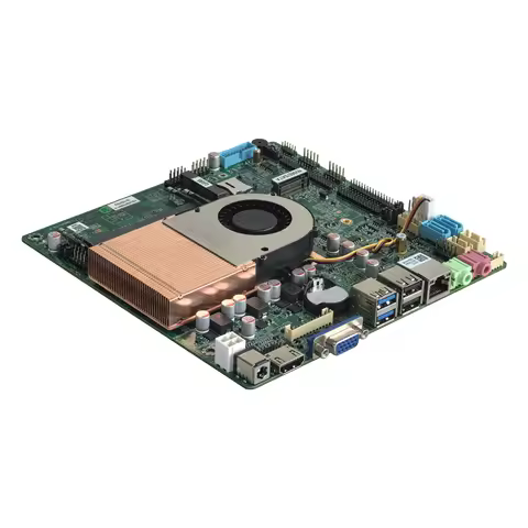 ELSKY Mini ITX Motherboard With 2/6*COM 1/2*LAN 4K 2*DDR4-64G Support Comet Lake 10th Gen Core I3 I5