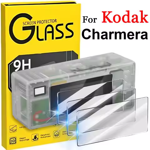 1-3Pack Tempered Glass For Kodak Charmera Screen Protector Film Mini Camera Display Screen HD Clear 
