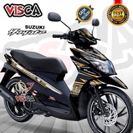 Decal Hayate 125 Full Body Stiker Hayate 125 Full Body Striping Hayate 125 SKULL
