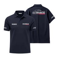 HIACE PREMIO - Free Name TAG - Merchandise 24s CVC Cotton Fleece PremiumPOLO shirt