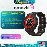 Amazfit Active Edge Smart Watch with AI Health Coach for Gym, 5 Satellites GPS, Stylish Rugged Sport &amp; Fitness Design