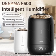 Deerma F600 5L Smart Touch Humidifier Luxury Ultrasonic Aroma Diffuser Desktop Air Purifier