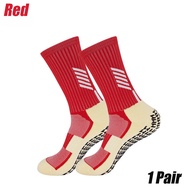 SPOSAFE 1Pair Kids adult Anti-slip Athletic Soccer Sock for Men Women / Kids Children Soccer Sock wi