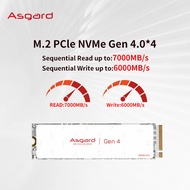 Asgard AN4 Ssd GEN4X4 M.2 2280 Pcle 4.0 Nvme 1TB 2TB ฮาร์ดดิสก์ภายในสำหรับ SSD ตั้งโต๊ะ