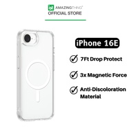 AMAZINGthing Minimal Mag For iPhone 16E Phone Case / iPhone 16E Screen Protector