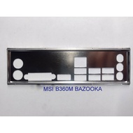 FE block main MSI B360M BAZOOKA (Mainboard IO Shield: 624)