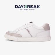 Daybreak Delicia สีเทา รองเท้าขาว หนังแท้ พรีเมียม ผู้ชาย ผู้หญิง