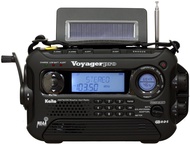 Voyager Pro KA600 Digital Solar Dynamo Crank Wind Up AM/FM/LW/SW & NOAA Weather Emergency Radio with