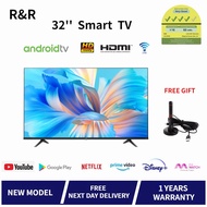 Google TV Android  TV Smart TV Digital TV Netflix Youtube Google Play 32 inch