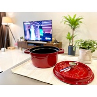 Staub 20cm Round Cocotte Cast Iron- Cherry