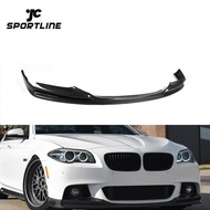 F10 Carbon Fiber Front Lip for BMW M tech F10 3PCS/SET