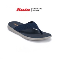 Bata บาจา รองเท้าแตะแบบหูหนีบ สำหรับผู้ชาย สีดำ รหัส 8716207 สีน้ำเงิน 8719207