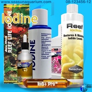 Iodine Aqua Medic Reef Life reeflifeelite Iodide+ IoDip+ Prodibio Iodi+ Seachem Iodide petlife