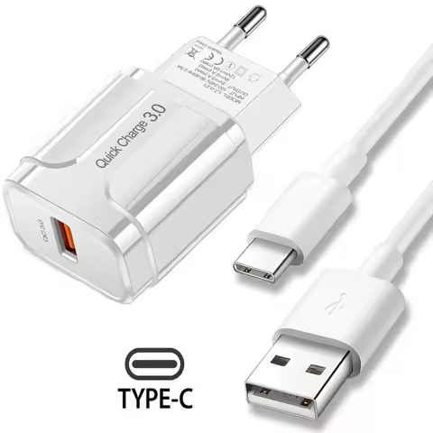 Quick Charger 3.0 USB Charger Type C Cable For OPPO A93 A83 A73 A53 A32 A72 A91 A92S Realme F17 7 6 
