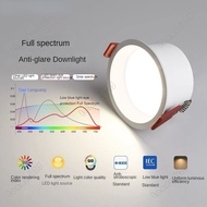 Dimmable Recessed Deep Glare LED Downlights 10W 15WLED Ceiling Spot Lights AC85~265V LED Ceiling Lamps Indoor Lighting