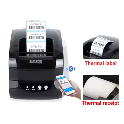 Xprinter Brand 3 Inch Thermal Label Printer Thermal Barcode POS Printer Receipt Printer USB/Bluetoot