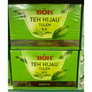 BOH GREEN TEA 50'S TEA BAGS TEH HIJAU BOH