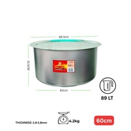 [CAP KUCING]Aluminum Large Pot Kenduri CURRY POT/Periuk Aluminium Kenduri Malaysia/Periuk Nasi Peray