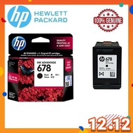 Original Genuine 100% Printer Ink HP 678 HP 680 Black  Tri-Colo  Twin-Pack  Combo-Pack HP678 Original Dakwat Printer